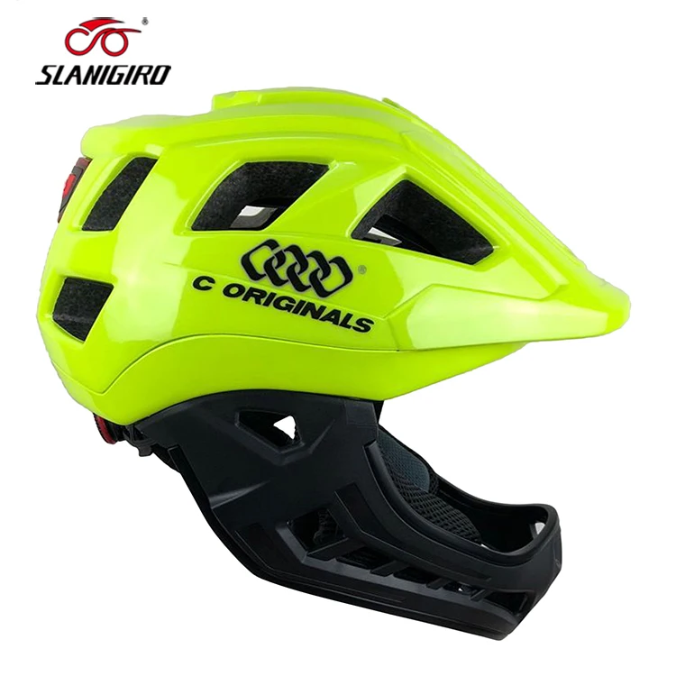 
PC in Mold Mult Function Full face Saftly Mountain Bicycle Helmet for Kids G1805 