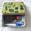 Adult Kids Needle And Thread Sewing Kit Beginners Box Hand Tools Storage Home Supplies Accessories with tin box