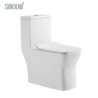 Sanitary wares ceramic washdown one piece toilets for western toilet