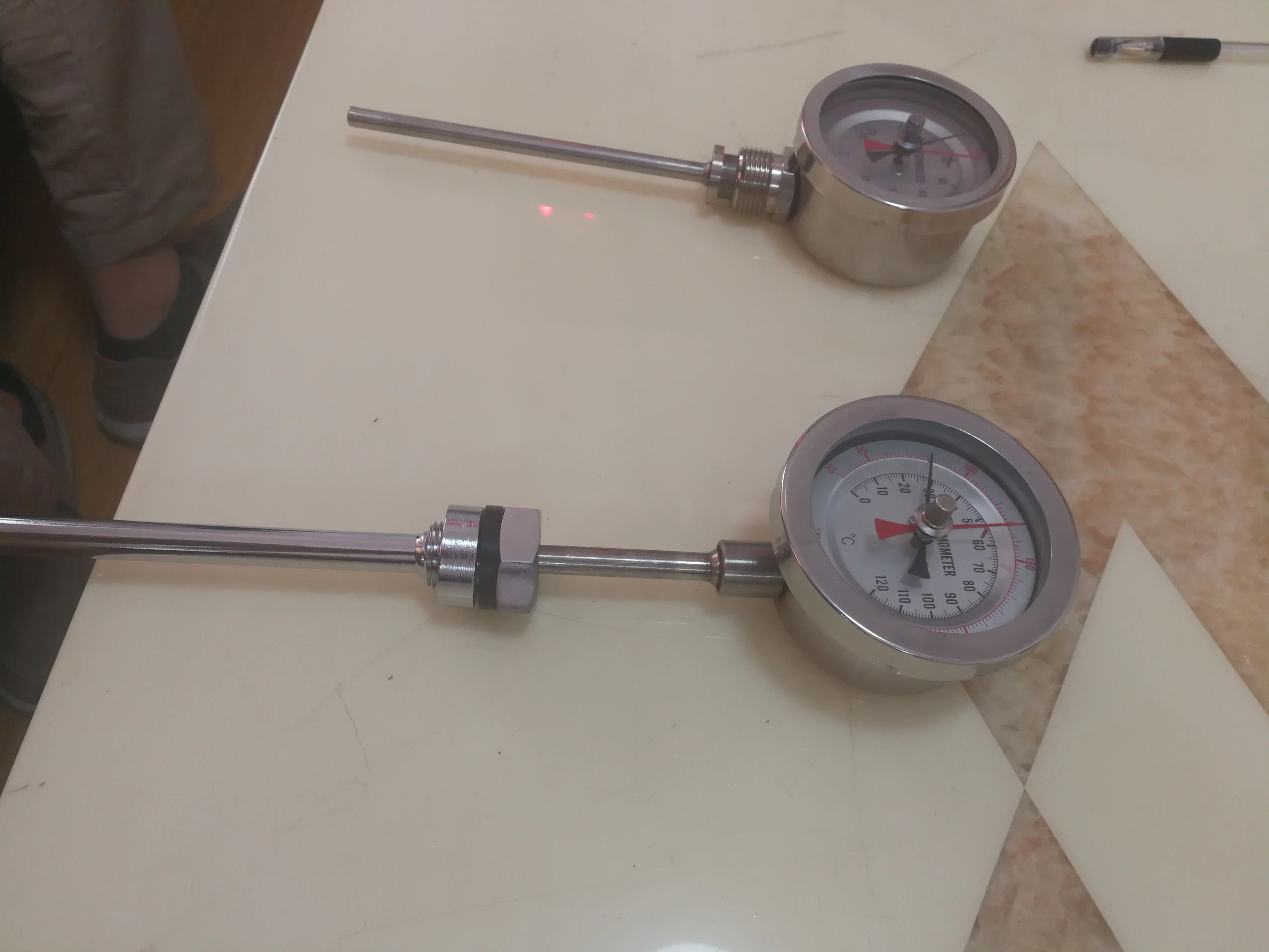 用于变压器测量油温度的双金属温度计指示器