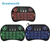 2018 2.4G I8+ mini Wireless Keyboard Touch Pad mouse Backlit gaming Keyboard with best price