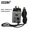 BOZAN 858D+ Factory Wholesale Price For Heater Element Soldering Station 750W PCB Preheater,SMD Rework Station With Heat Air Gun