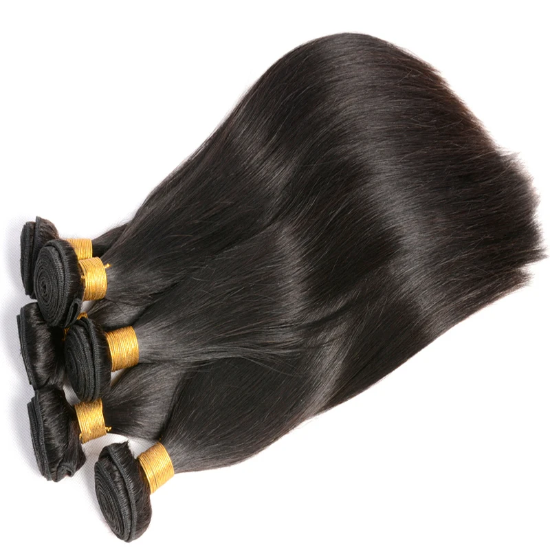 

Distributors wholesale virgin hair vendors, Natural black/1b# color hair weaving
