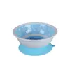 Wholesale 5 inch baby feeding melamine kids dinnerware set bowl with non-slip mat