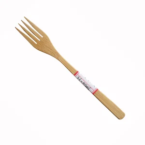 170mm  Disposable degradable bamboo fork