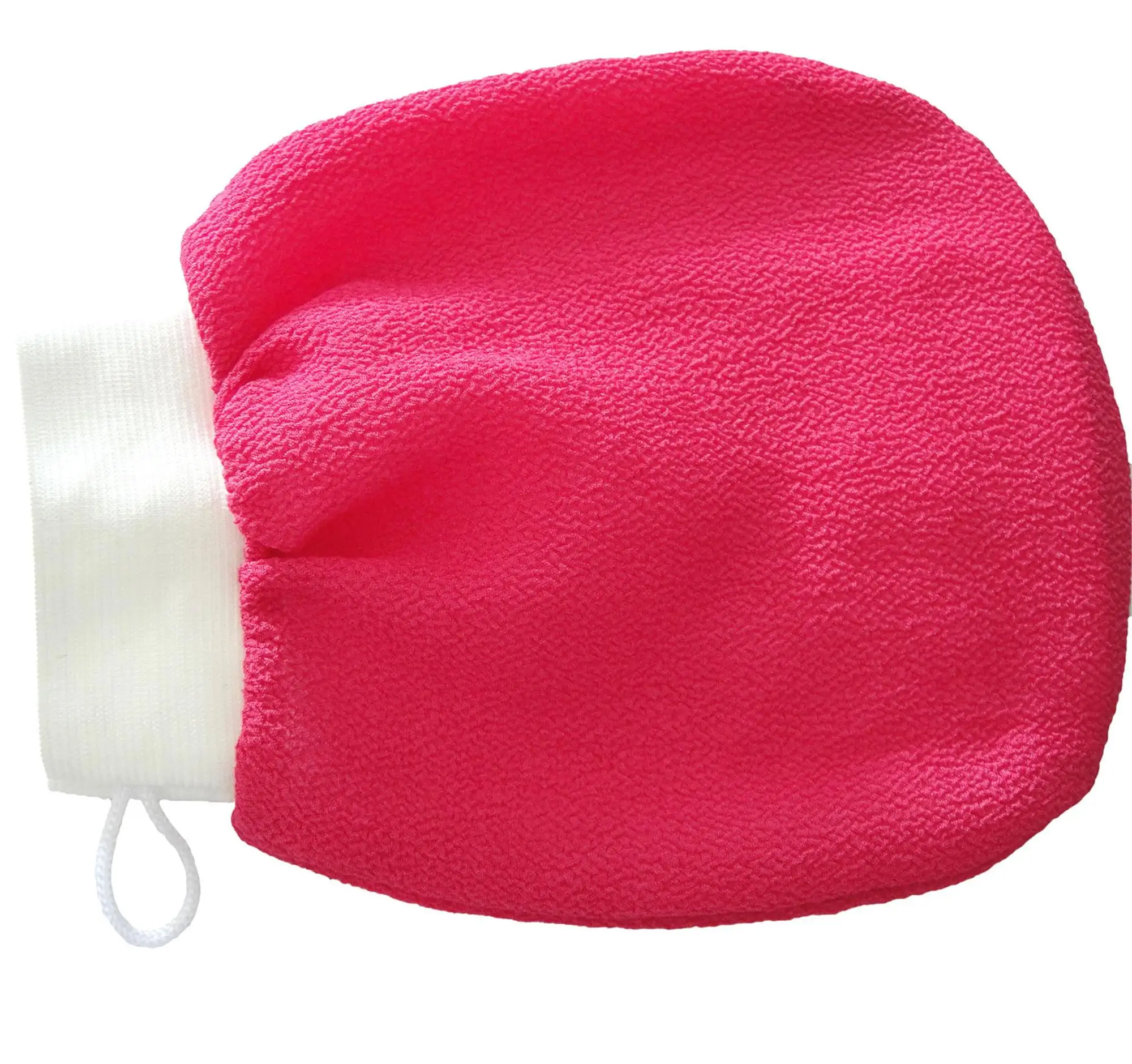 Hot Selling Raw Silk Exfoliating Bath Glove Turkish Silk Exfoliating
