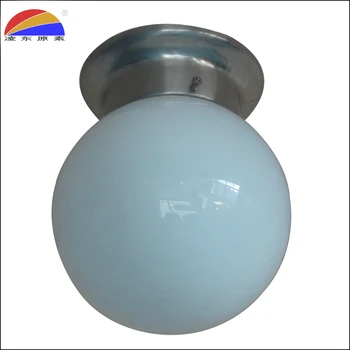 Surface Mounting Glass Ball Ceiling Light Fix E26 E27 Bulb For