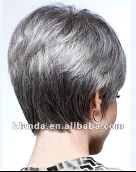 Super Quality Short Hair Mixed Color Silky Straight Lace Front