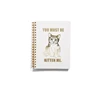 Pages Custom Printed Spiral Notebook Yellow Pages Logo Gold&Silver Stamping