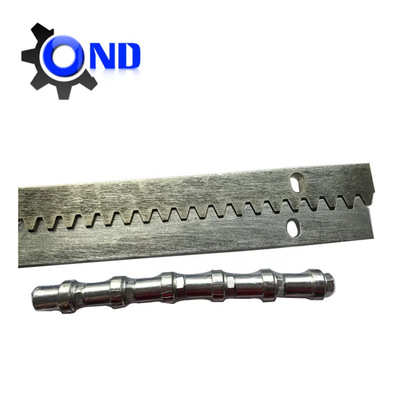 
M4 automatic sliding door gear rack with mounting screw 