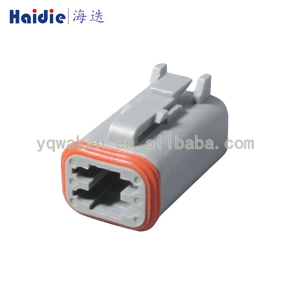 Haidie 4 Ways Female Auto Socket Deutsch DT auto connectors and 4 pin connector DT06-4S