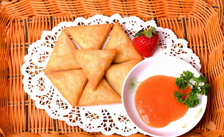 dsf food iqf frozen fried vegetables dumplings with kosher