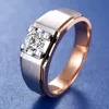 Men Ring Diamond ring women 18k white gold customized