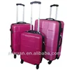 abs pc travel light luggage 3 piece luggage set of suitcases