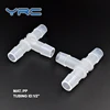 small plastic joint equal pipe fittings barred tee