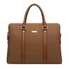 High quality fashionable pure leather belt decorated business briefcase,men's leather bag