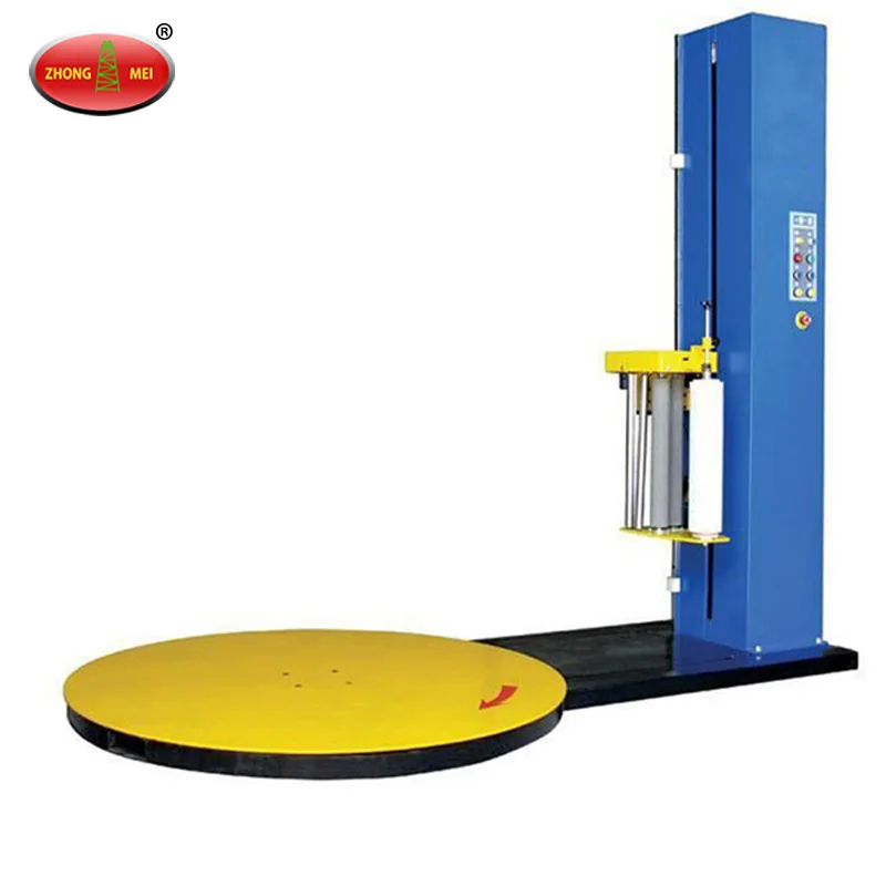 Shandong Good Price Automatic Pallet Stretch Film Wrapping Machine
