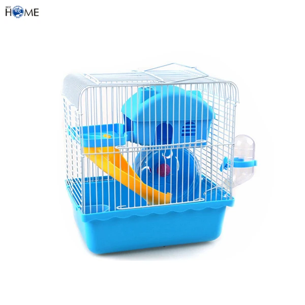 Double Story Custom Pet Large Wire Mesh Plastic Luxury Hamster Cage ...