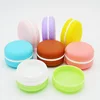 cosmetic 5ml 10ml mini plastic cosmetic sample colorful small cosmetic jar with screw lid