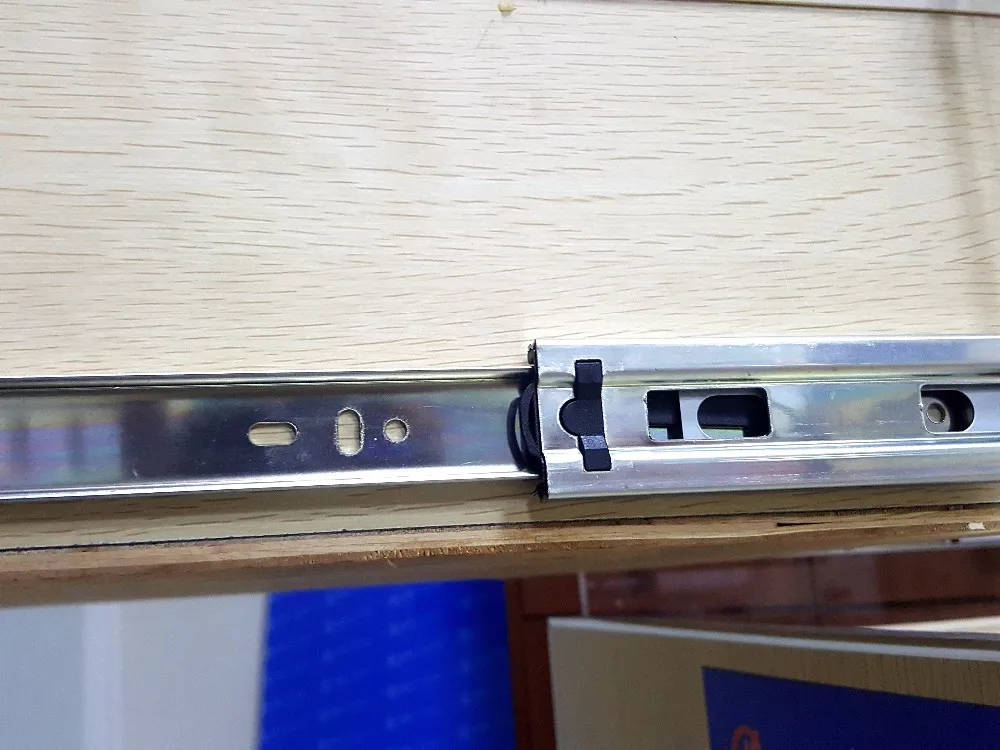 AODELI 45mm Triple Extension Hydraulic Drawer Slides