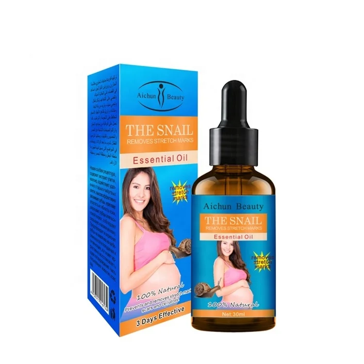 

Aichun Beauty body repair 100% Natural The snail Scar Removal Fast removes Stretch Mark Essential Oil
