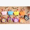 3D silicone handbag pendant dust plugs for mobile phone wholesales