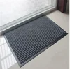 Heavy Duty Absorbent Ribbed Stripe Clean Shoes Nonslip Entry Mat Rubber Door Mat 60*90cm