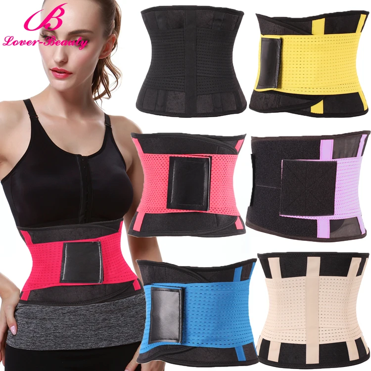 

Slimming Belt Custom Fitness Private Label Neoprene Waist Trimmer Belt, Black;red;pink;purple;blue