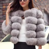 

S-3XL Mink Coats Women 2019 Winter New Fashion Pink FAUX Fur Coat Elegant Thick Warm Outerwear Fake Fur Jacket Chaquetas Mujer