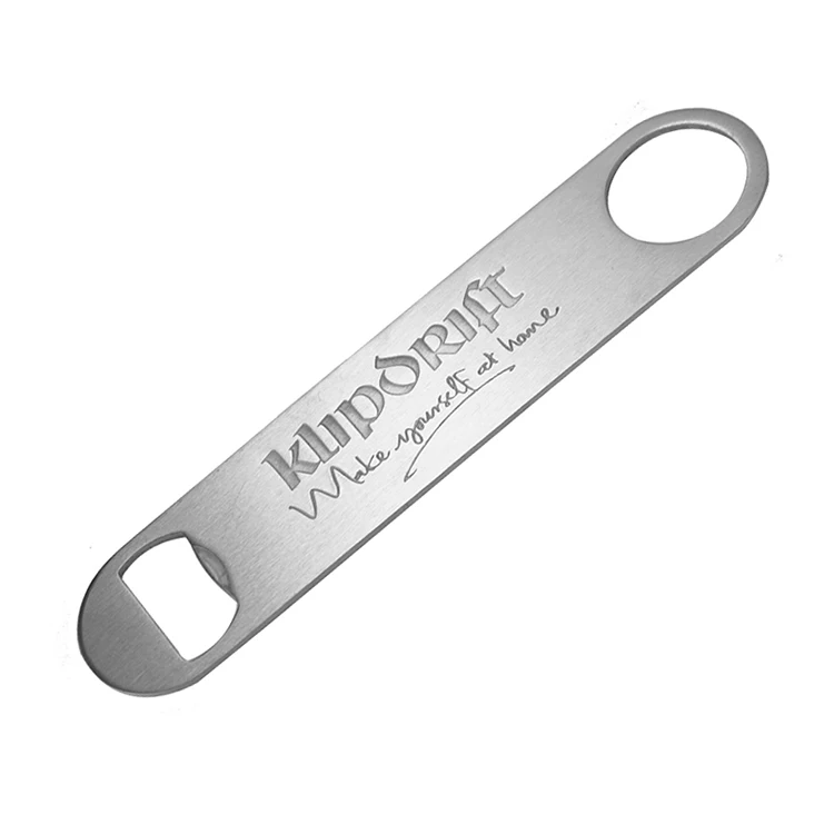 Heavy Duty Stainless Steel Flat Bottle Opener For Kitchen Bar Or