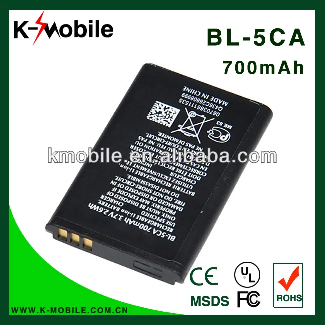 real capacity 700mah battery high quality mobile phone battery BL-5CA for nokia 1110 1112 1116 1208 1600 real capacity 700mah battery high quality mobile phone battery BL-5CA for nokia 1110 1112 1116 1208 1600