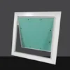 Aluminum decorative ceiling access panel with drywall