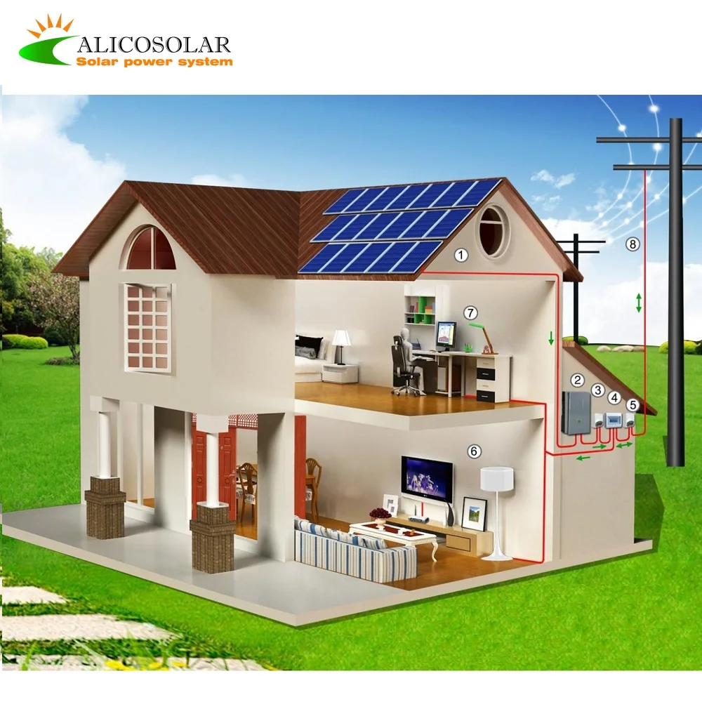 cheap price 20kw on grid home solar power system