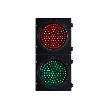 24v Dc Led Traffic Signal Light Red Green Dia.200mm - Buy 24v Led ...