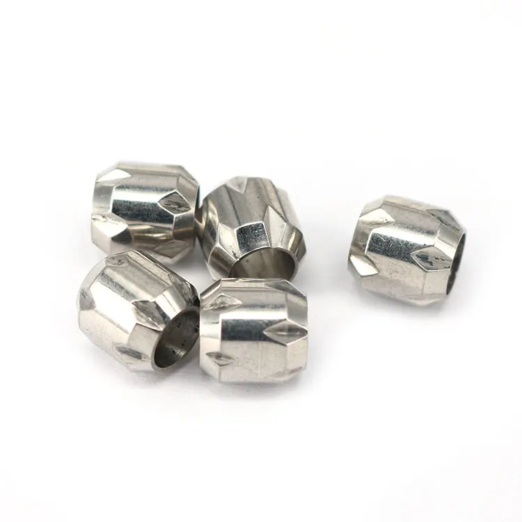 

S759 Jewelry Finding/Making DIY stainless steel Carved Cylinder Tube Spacer Beads