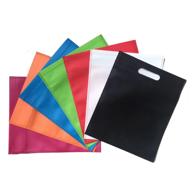 

Trending Hot Products Cheap Portable custom eco-friendly D cut non woven bags, Customized