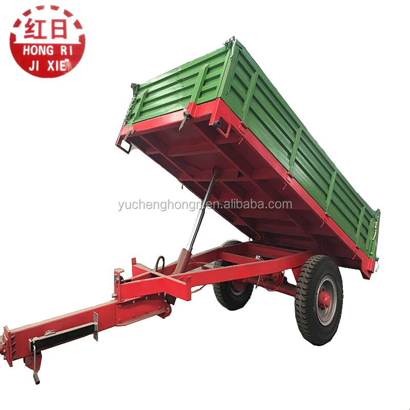 10 ton tandem farm tractor tipping trailer for sale