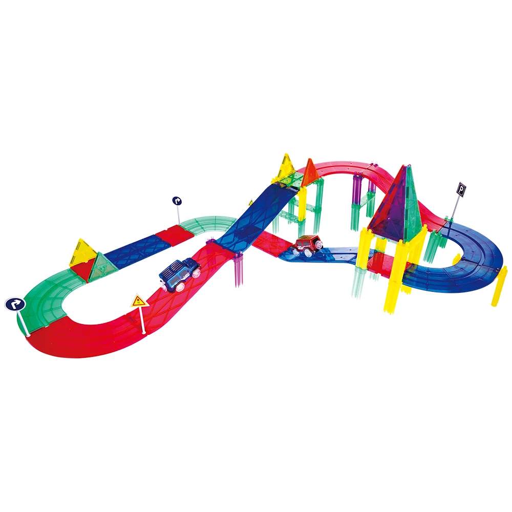 Tiles Educational Toys Led Car Children Creativity