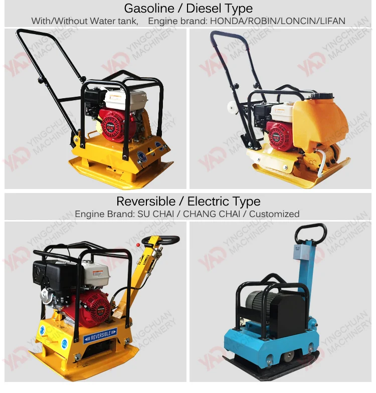 Road Construction Equipment Soil Tamper Hand Compactor Tool