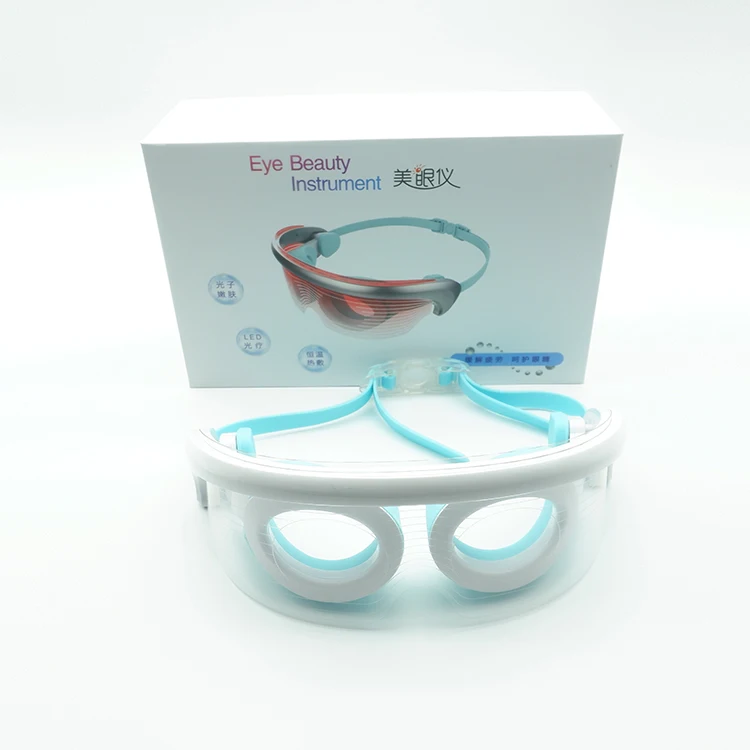 
LED Photon Therapy Red Blue Red Light Eye Mask 