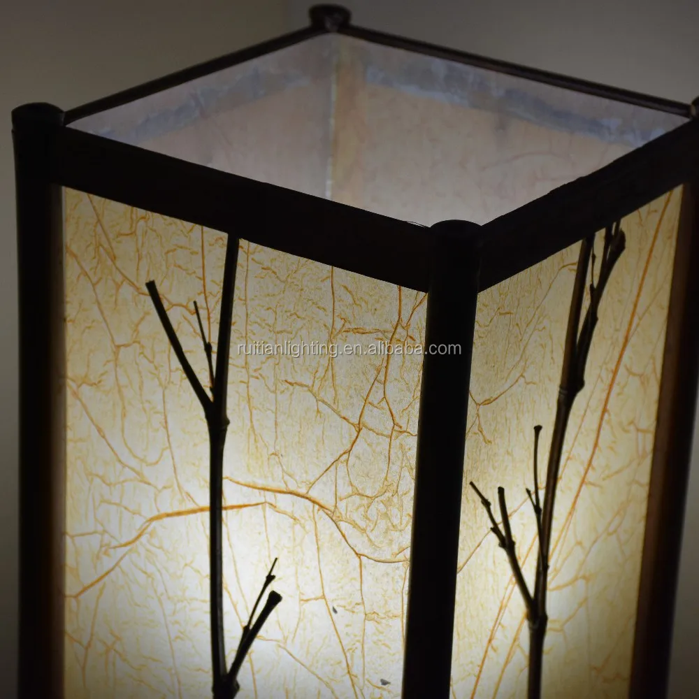 bamboo desk lamp