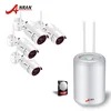 Manufacturer Wholesale 4CH 720P 1.0 MP 20 meter ir distance outdoor smart detection ir wireless cctv security camera system