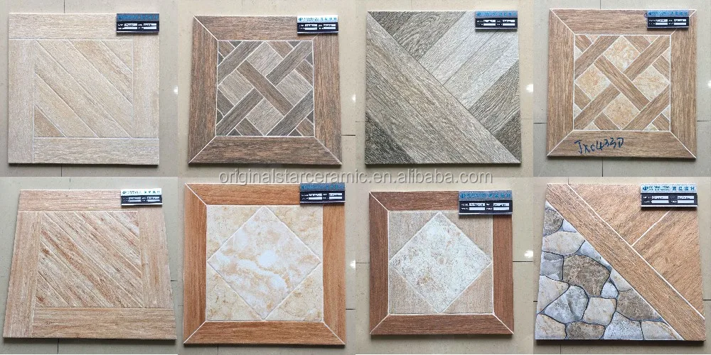 Garden Floor Tiles 40x40 Outdoor Red Floor Non Slip Ceramic Tile Patio