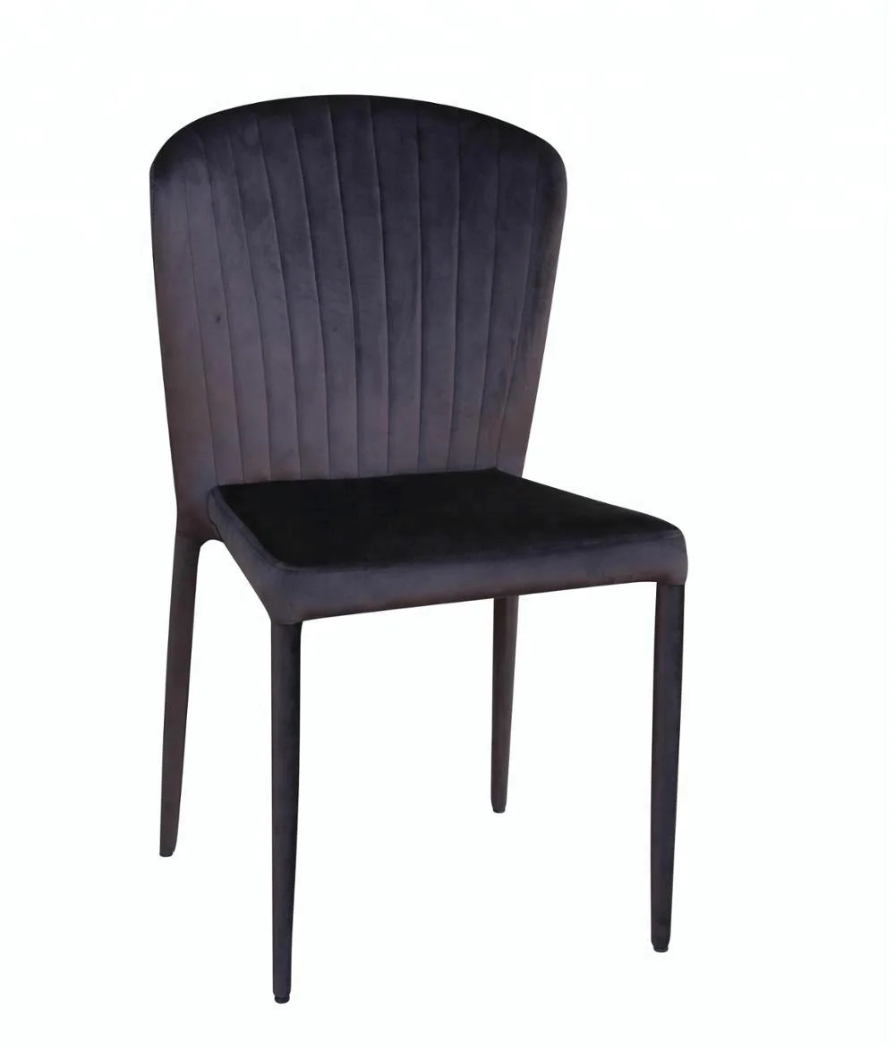 Modern French Style Velvet OEM Color dining chair