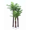 green artificial areca palm silk tree