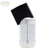 Free shipping Disposable CBD oil ceramic 0.5ml rubber J plastic pod cbd cartridge