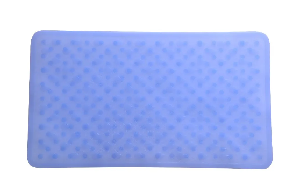 Anti Bacterial Silicone Spa Bath Mat Anti Slip Bath And Shower Mat With
