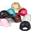 Wholesale 2019 Summer Women Glitter Baseball Caps Drop Shipping Sequin Ponytail Mesh Hats