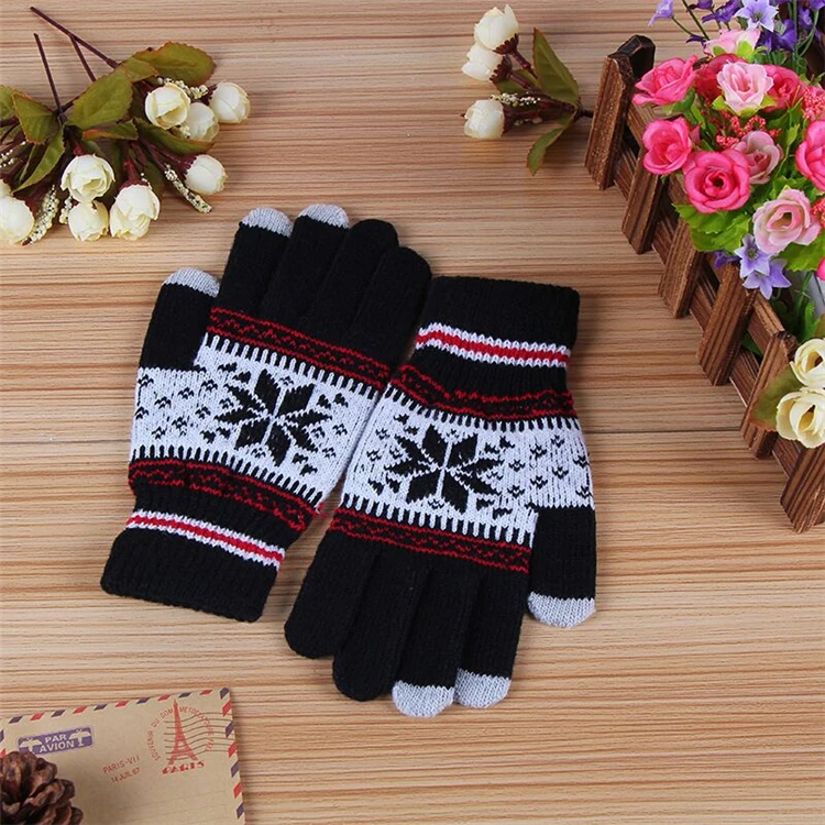 Winter Knitted Gloves