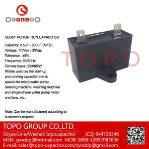 Water Pump Motor Capacitor Connection